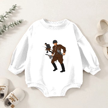 Discover Soviet soldiers Baby Romper Sweatshirts