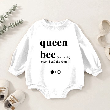 Discover queen bee Baby Romper Sweatshirts