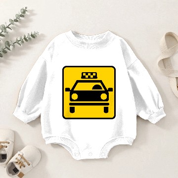 Discover Taxi Baby Romper Sweatshirts