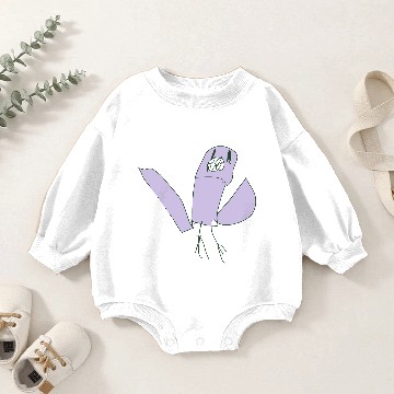Discover Mothman Baby Romper Sweatshirts