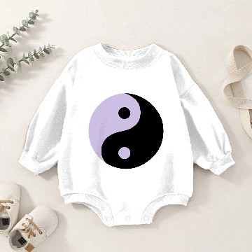 Discover Ying Yang Baby Romper Sweatshirts