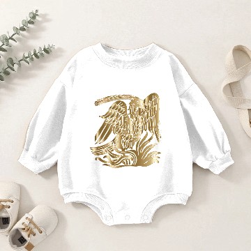 Discover Golden Craftsmanspace Phoenix No Background Baby Romper Sweatshirts