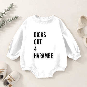 Discover Dicks out for Harambe Baby Romper Sweatshirts