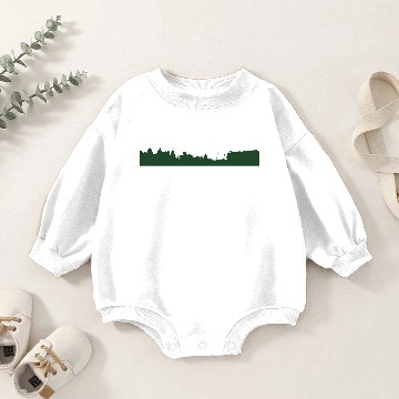 Discover Houses on the Horizon Baby Romper Sweatshirts