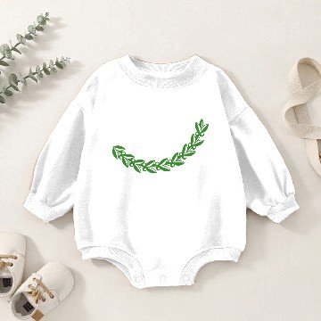 Discover Olive branch Baby Romper Sweatshirts