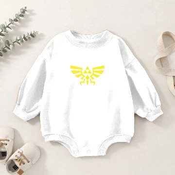 Discover zelda Triforce Baby Romper Sweatshirts