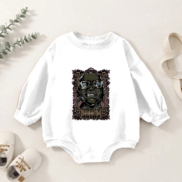 Discover Big Scarface mean mug Baby Romper Sweatshirts