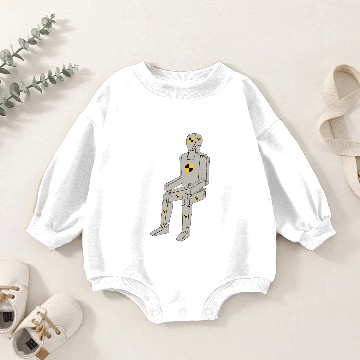 Discover Crash Test Dummy Baby Romper Sweatshirts
