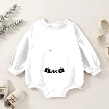 Discover I AM A PISCES Baby Romper Sweatshirts