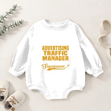 Discover Advertising Traffic Manager Baby Romper Sweatshirts