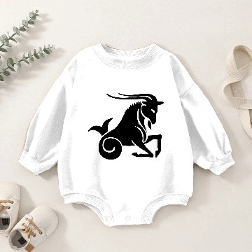 Discover Capricorn drawing 4 Baby Romper Sweatshirts