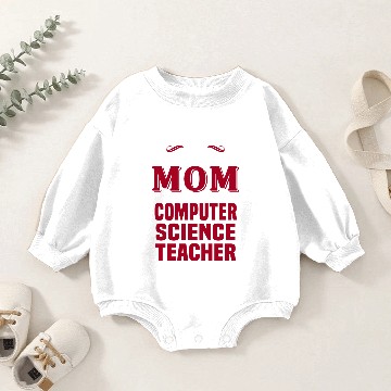 Discover Computer Science Teacher Baby Romper Sweatshirts
