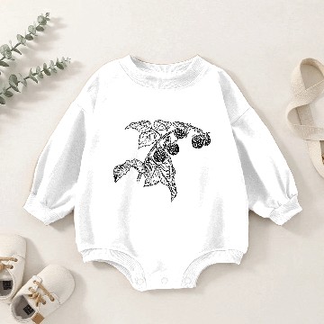 Discover Raspberry 3 Baby Romper Sweatshirts