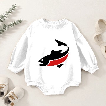 Discover Fish Swim Baby Romper Sweatshirts
