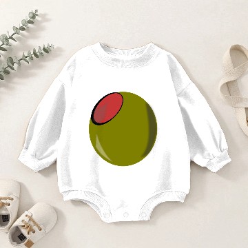 Discover olive Baby Romper Sweatshirts