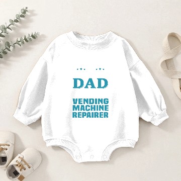 Discover Vending Machine Repairer Baby Romper Sweatshirts