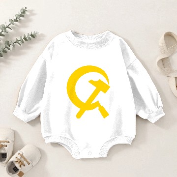 Discover Hammer and sickle Baby Romper Sweatshirts