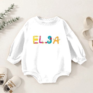 Discover Elsa Baby Romper Sweatshirts