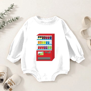 Discover Drink Vending Machine Baby Romper Sweatshirts