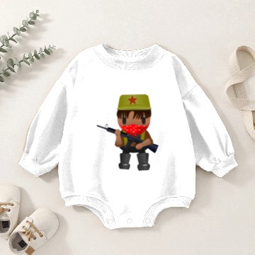 Discover Chibi Zapatista Baby Romper Sweatshirts