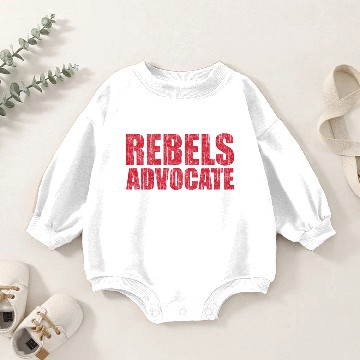 Discover Rebels Advocate Vintage Baby Romper Sweatshirts