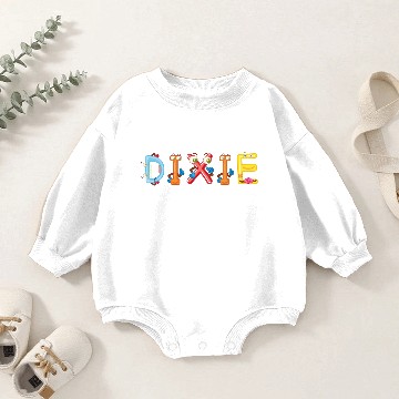 Discover Dixie Baby Romper Sweatshirts