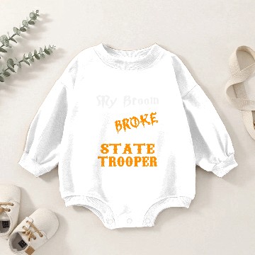 Discover State Trooper Baby Romper Sweatshirts