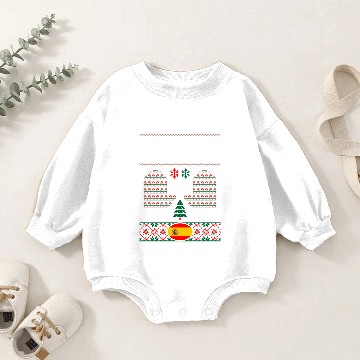 Discover Spanish Middle Finger Baby Romper Sweatshirts