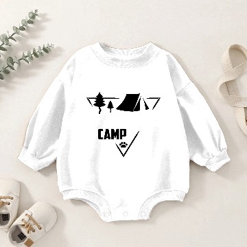 Discover Summer Camp - Insert Own Text Baby Romper Sweatshirts