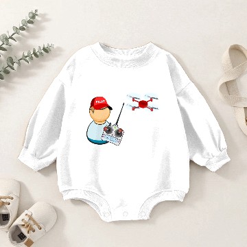 Discover Drone / UAV pilot Baby Romper Sweatshirts