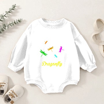 Discover Dragonfly Baby Romper Sweatshirts