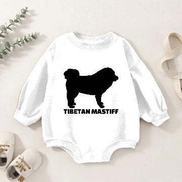Discover Tibetan Mastiff Baby Romper Sweatshirts
