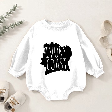 Discover Ivory Coast Baby Romper Sweatshirts