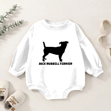 Discover Jack Russell Baby Romper Sweatshirts