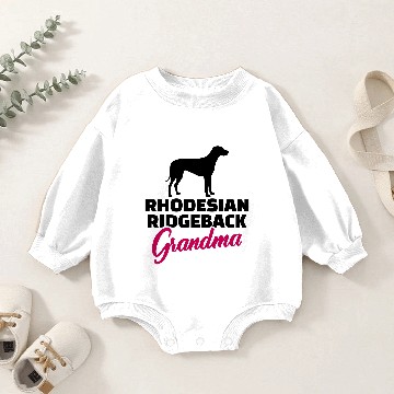Discover Rhodesian Ridgeback Baby Romper Sweatshirts