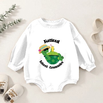 Discover Retired School Counselor Baby Romper Sweatshirts