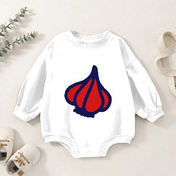 Discover Garlic Bulb Baby Romper Sweatshirts