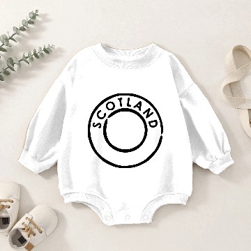 Discover Scotland Baby Romper Sweatshirts