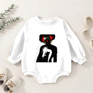 Discover Afrocentric Woman Baby Romper Sweatshirts