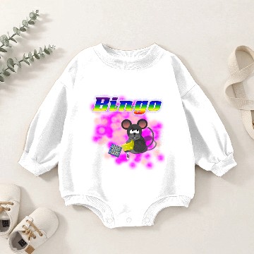 Discover Bingo 3D Mouse Baby Romper Sweatshirts