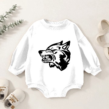 Discover wolf wolves or wolverine? Baby Romper Sweatshirts