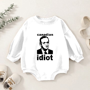 Discover Canadian Idiot Baby Romper Sweatshirts
