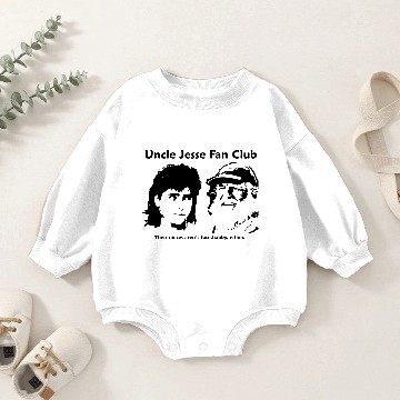Discover Uncle Jesse - Khaki Baby Romper Sweatshirts