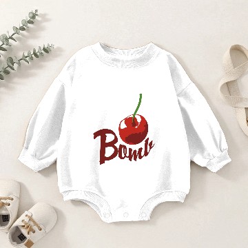 Discover Cherry Bomb #1 Baby Romper Sweatshirts