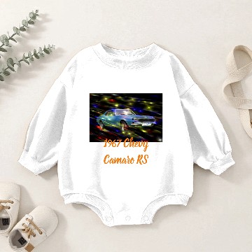 Discover 1967 Chevy Camaro RS Men's Basic Dark Baby Romper Sweatshirts