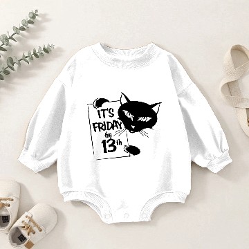 Discover it's the friday 13th Baby Romper Sweatshirts