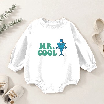 Discover Mr. Cool | Logo Design Baby Romper Sweatshirts