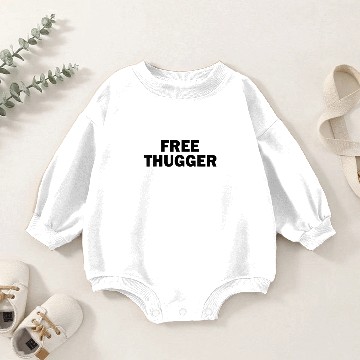 Discover Free Thugger Baby Romper Sweatshirts