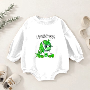 Discover St Patricks Day Outfit Baby Girl - Cute Irish Gree Baby Romper Sweatshirts