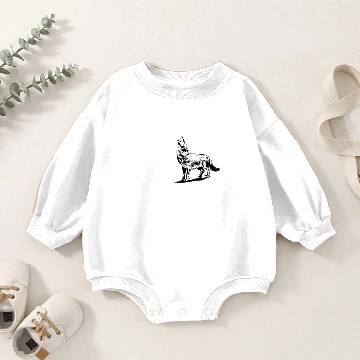 Discover Howling Wolf, Albuquerque Baby Romper Sweatshirts